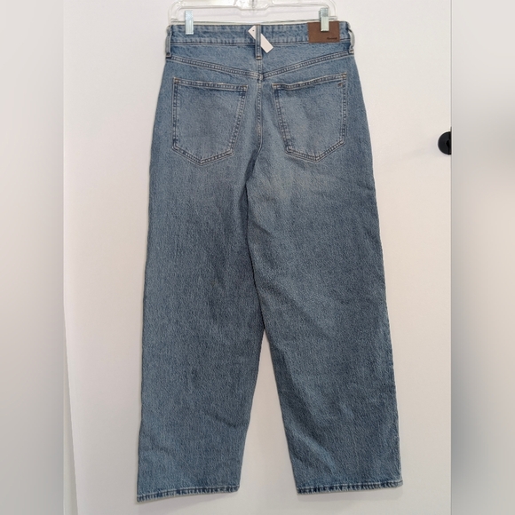 Madewell Curvy Perfect Vintage Wide Leg Jeans NWT Women’s 28 High Rise Retro - Picture 4 of 12